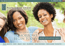 Tablet Screenshot of plasticsurgeryservices.com